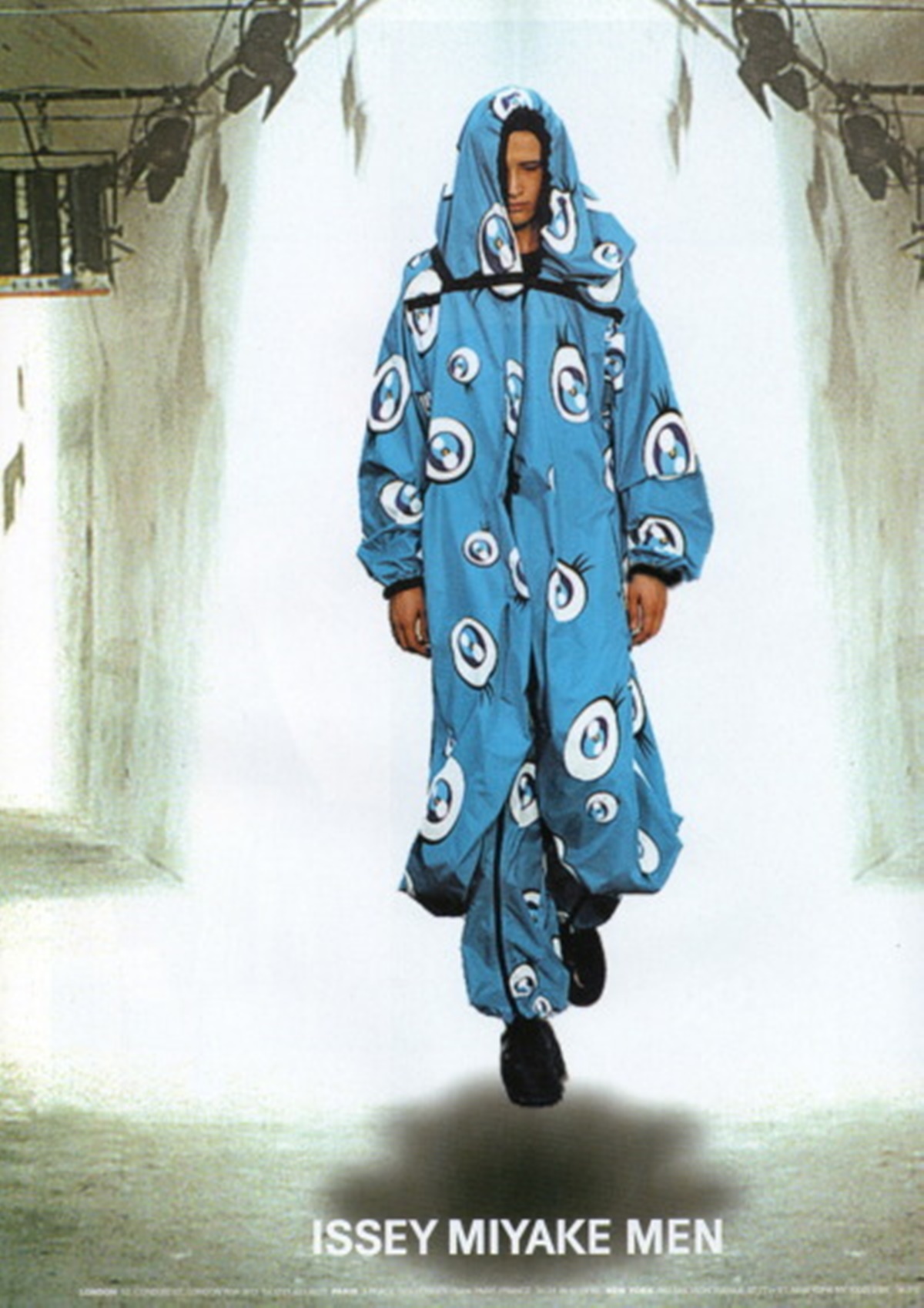 ISSEY MIYAKE MEN 2000ss 村上隆コラボ ポジきのこワークコート 
