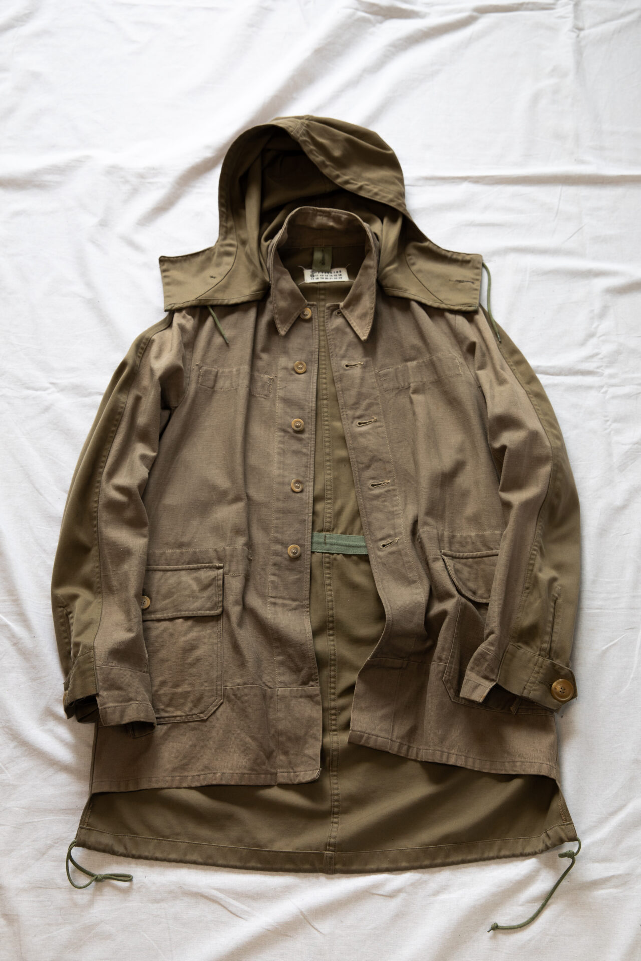 04SS Martin Margiela 0 10 Docking Military Coat - cagicacoo